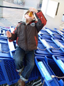 Even bijtanken na een middagje shoppen